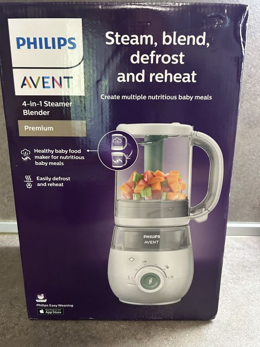 Philips Avent 4-in-1 Steamer Blender Premium