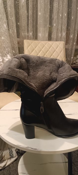 Сапоги натуральные