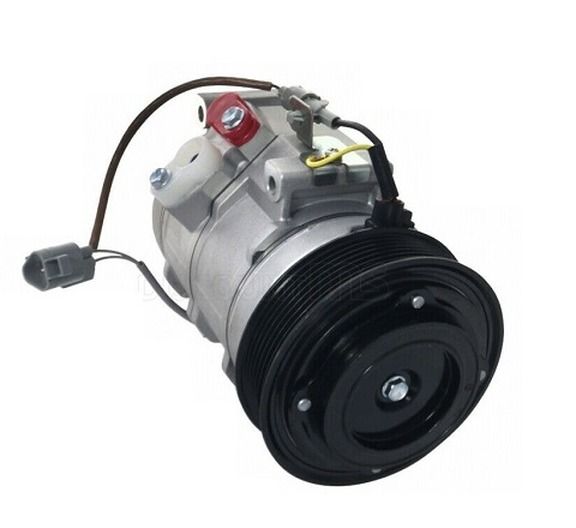 Compresor AC, aer conditionat Toyota Land Cruiser 120 2002-2009, 3.0 D-4D, de tip Denso, mufa: 15,3, OE 883106A140, SRLine
