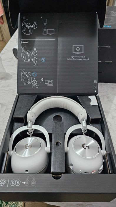 Наушники Logitech G Pro X 2 Lightspeed белый