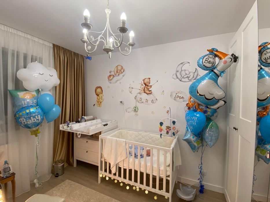 Patut bebe IKEA cu saltea cu arcuri, ca nou