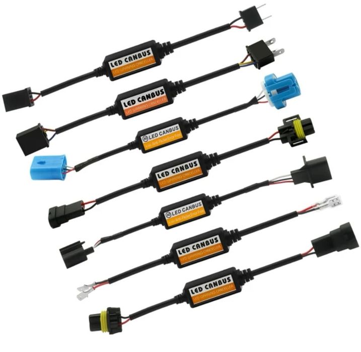 Led canbus декодер за грешка H1,H4,H7.HB3 декодер изгоряла кушка лед