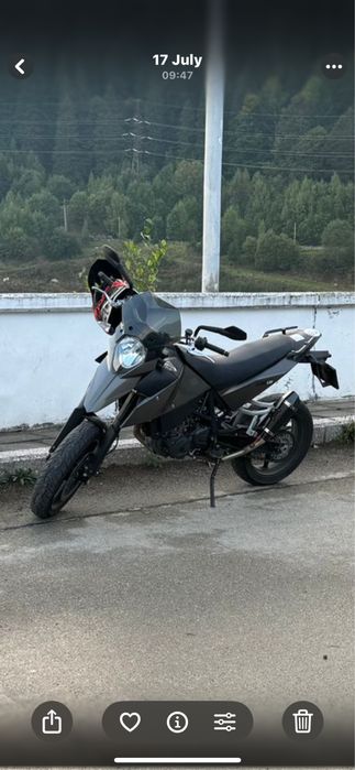 Ktm 690 sm prestige / schimb cu enduro /quad