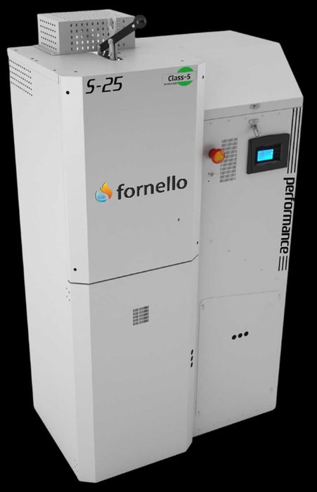 Centrala peleti Fornello Slimpel Performance 40 kw, arzator inox