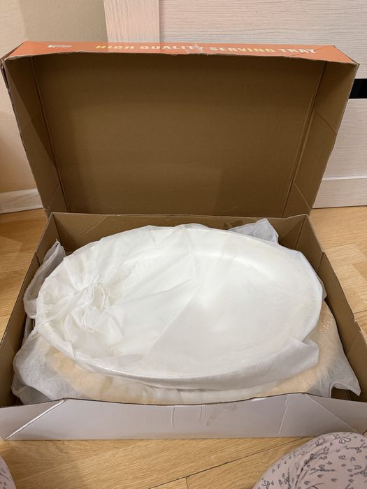 Блюдо для бешбармака с крышкой