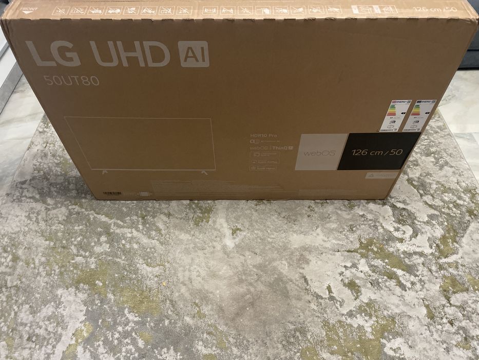 Televizor LG LED 50UT80, 126 cm, Smart, 4K Ultra HD, 50 inch, Nou