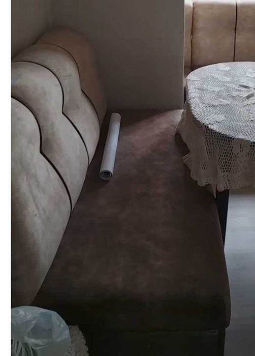 Ъглов диван с функция сън