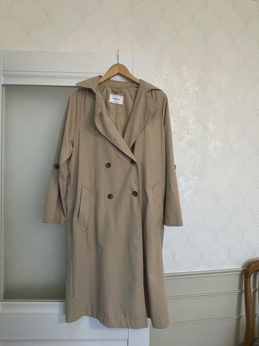Тренч плащ Stradivarius