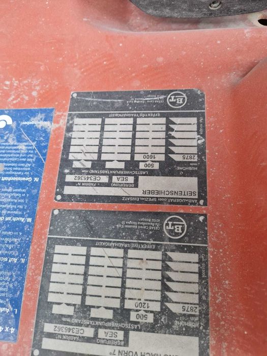 stivuitor electric cesab 1.6 to