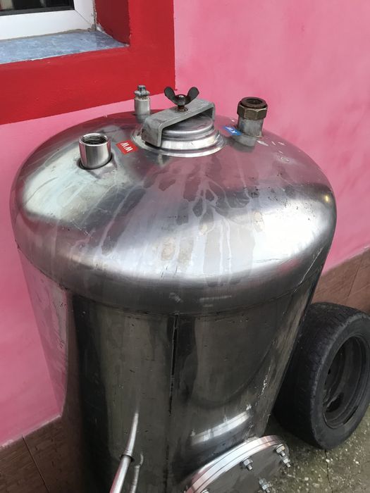 Boiler inox 350 L  rezistent 10bar 95grde