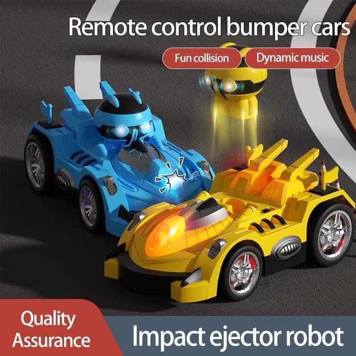 Klsniur 2 броя коли с дистанционно управление 2,4 Ghz, с LED светлина