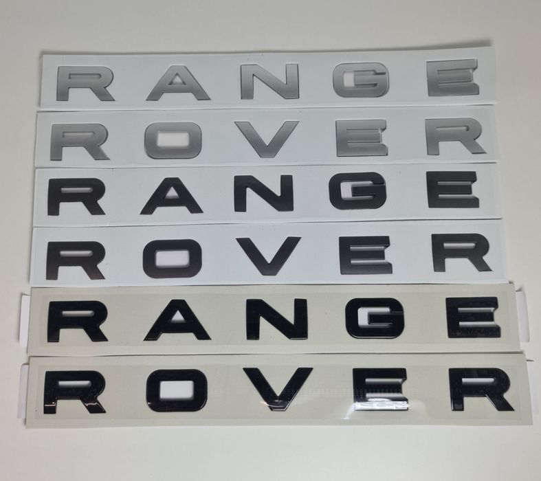 Emblema-Sigla-Logo-Stema-Scris-Capace-Centrale-Range-Rover-Sport-Evoque-Velar-Negru-Black