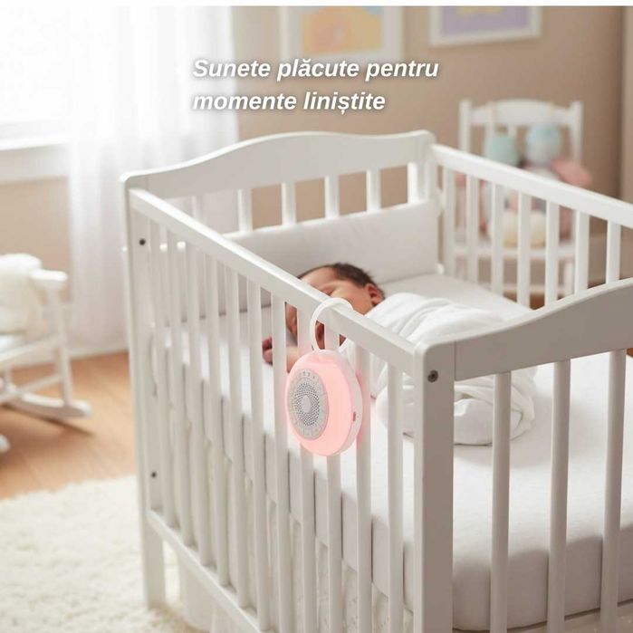 Dispozitiv sunete albe | lampă veghe copii | Reîncărcabil | Garanție