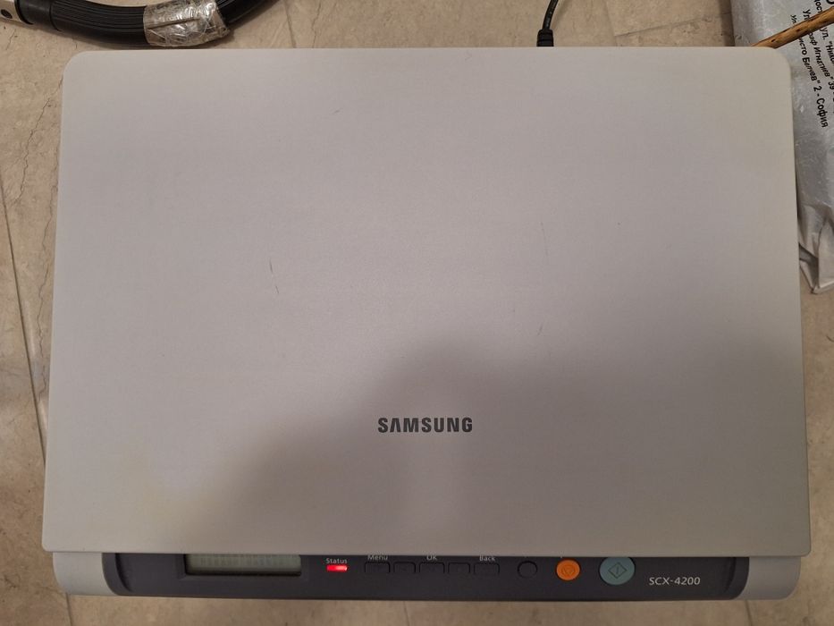 лазерен принтер скенер 3 в 1 samsung scx-4200