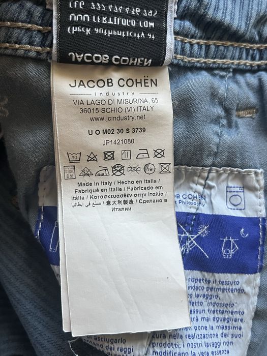 Jacob Cohen : Made in ITALY - размер 32-33 Slim / Оригинал