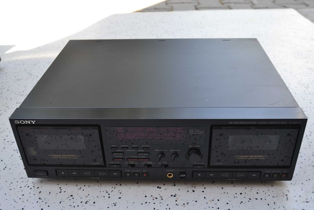 Deck Sony TC WR 770