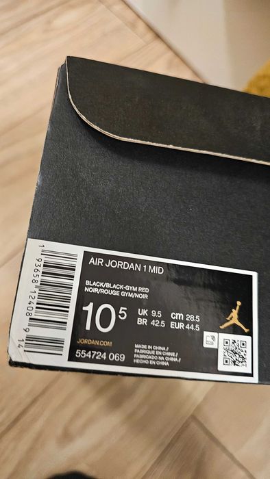 Jordan 1 Chicago Bulls 44.5 eu