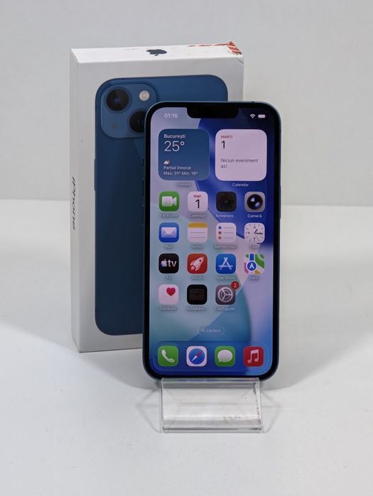 iPhone 13 128GB, baterie 100%
