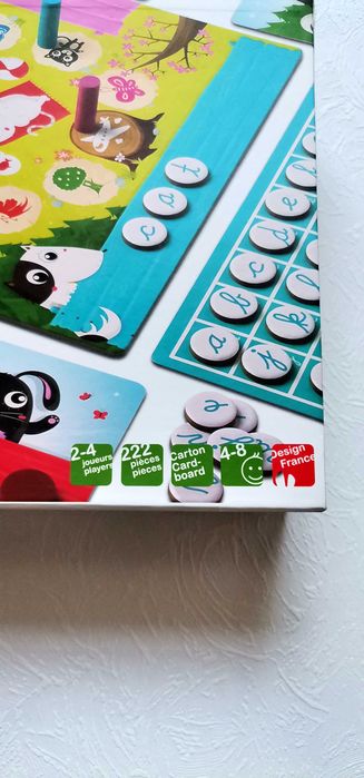 Joc educativ Mottamo Janod – Alfabet -formeaza cuvinte NOU
