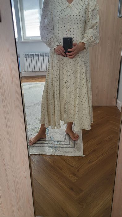 Платье на горошек