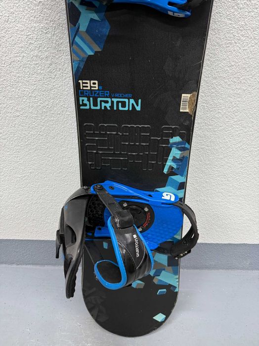placa snowboard burton cruzer v rocker L139cm