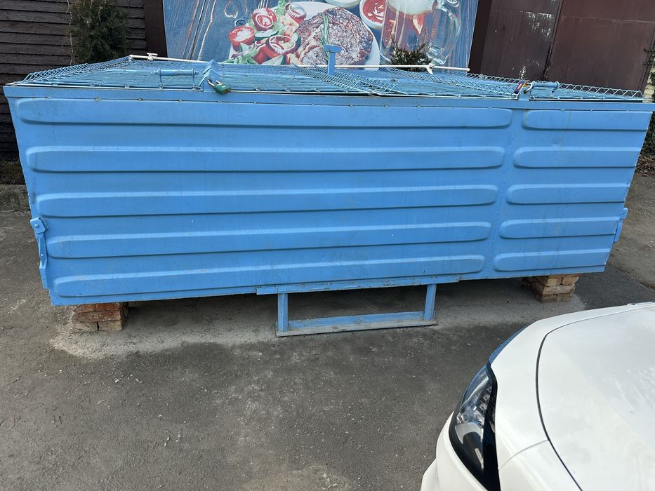 Балиқ учун контейнердан ясалган бассейн сотилади