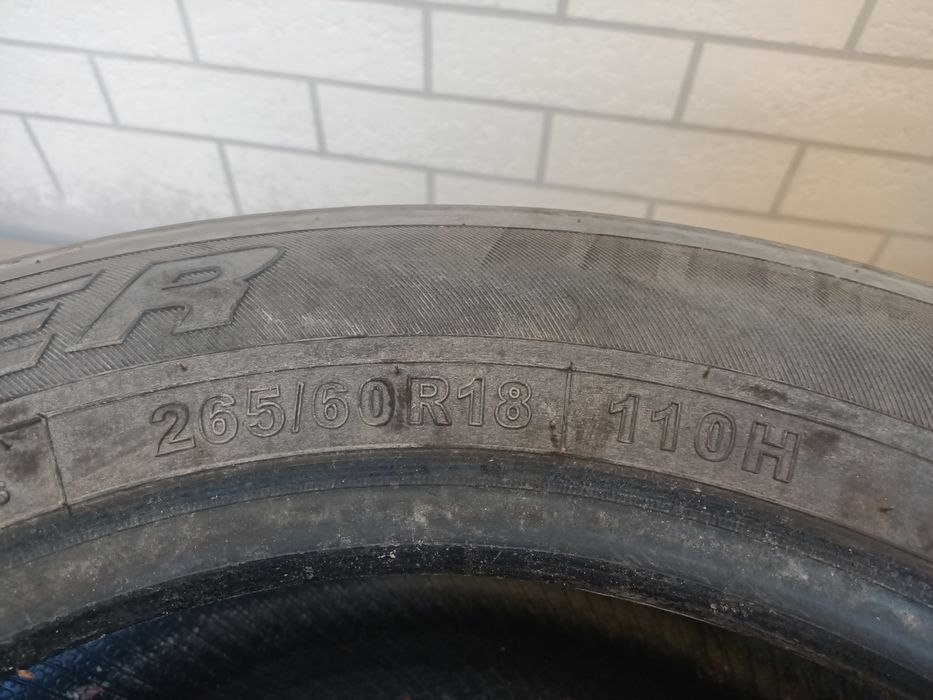 Автошины 265/60/18