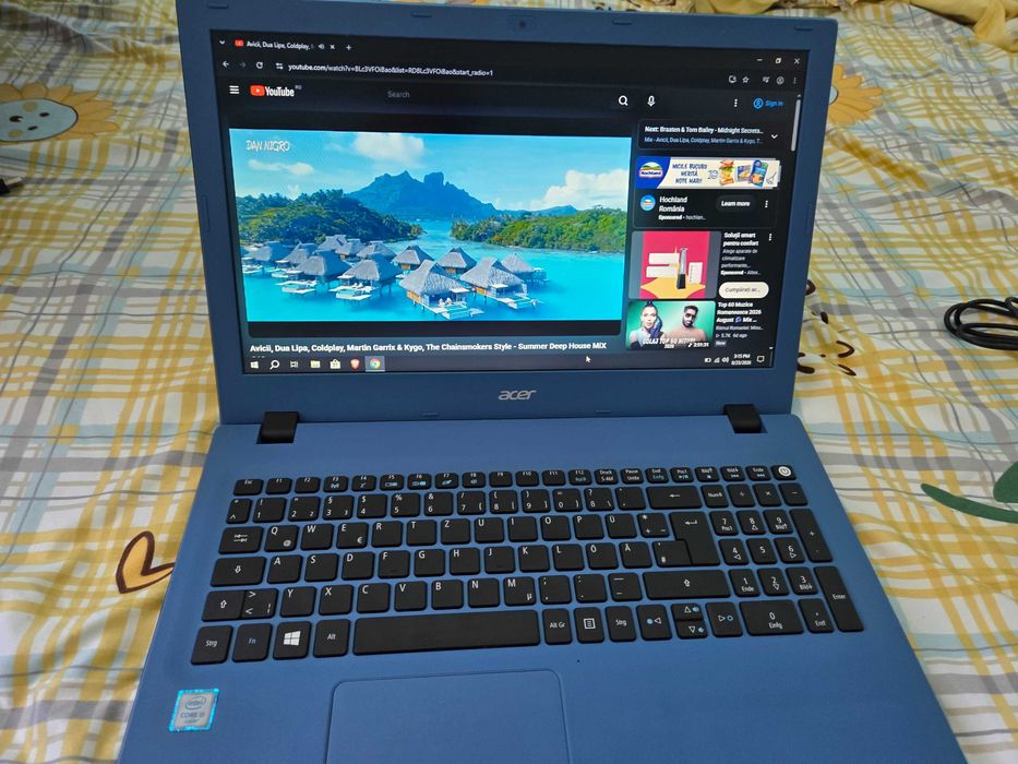 Laptop Acer i5 Gen 6/8GB RAM/128GB SSD