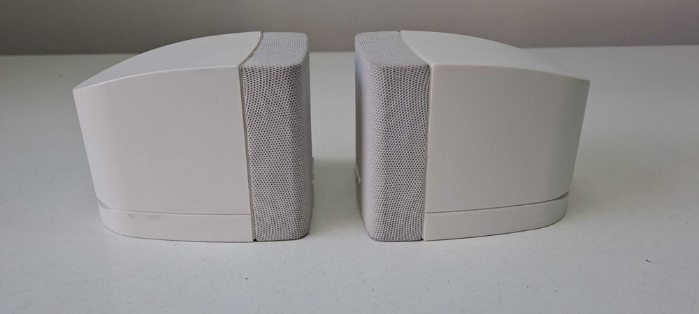 Boxe Bose single cube 2 sateliti albi Acoustimass