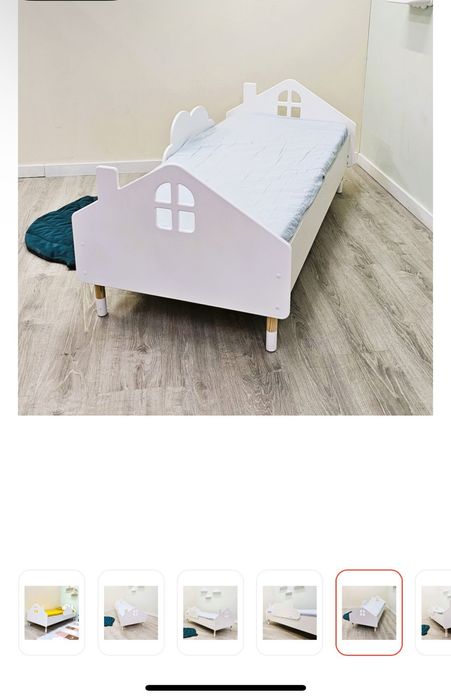 2 кроват  бу детский полкасымен облака