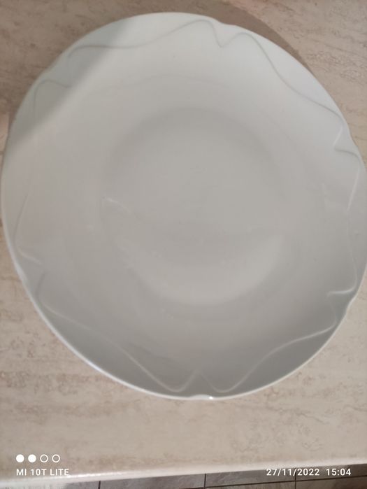 Поднос за ТОРТА / Порцелан - в НАЛИЧНОСТ