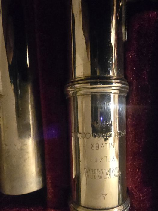 Flaut YAMAHA YFL 411 silver JAPAN 800