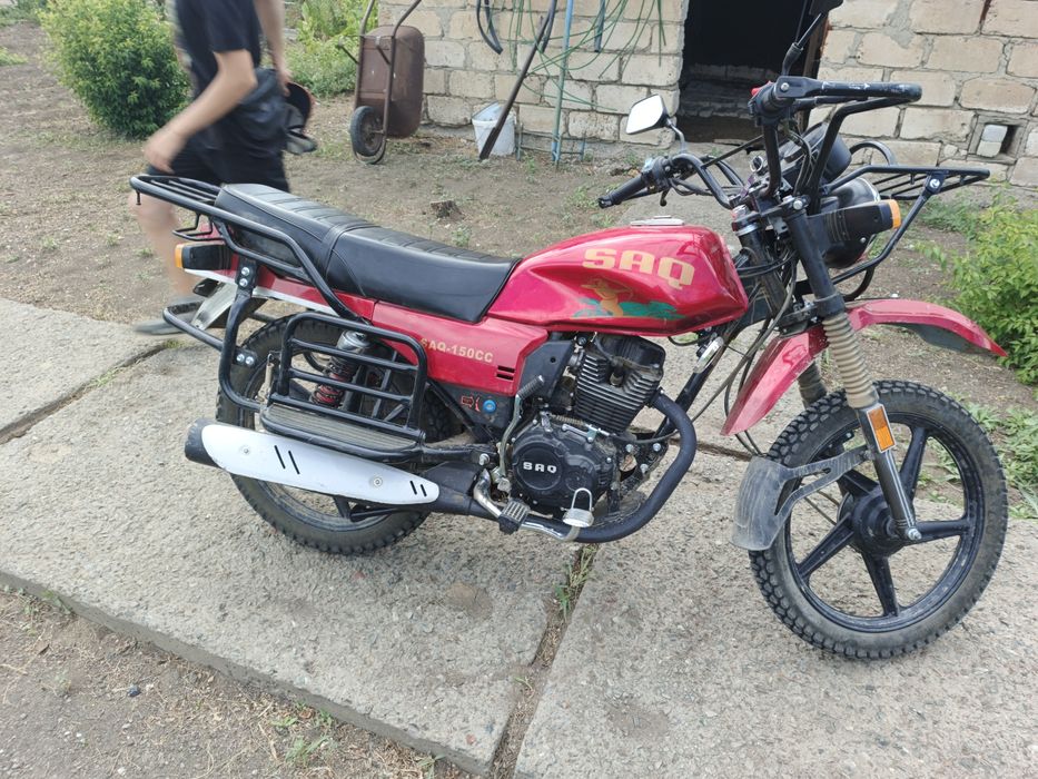 Продам мотоцикл saq-150cc