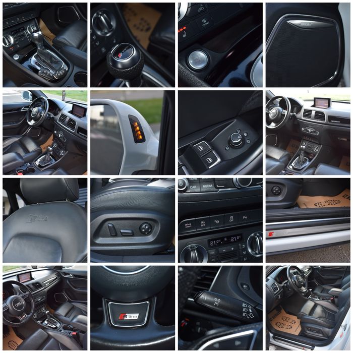 AUDI Q3 • 3xS-LINE • QUATTRO 4x4 • AUTOMAT •2.0 tdi 177cp • DIESEL