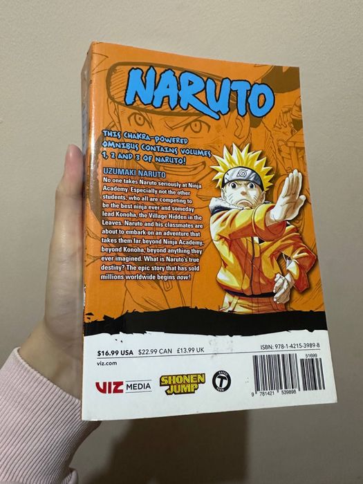 манга наруто 3 в 1
