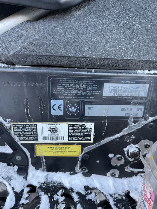 Продам снегоход BRP