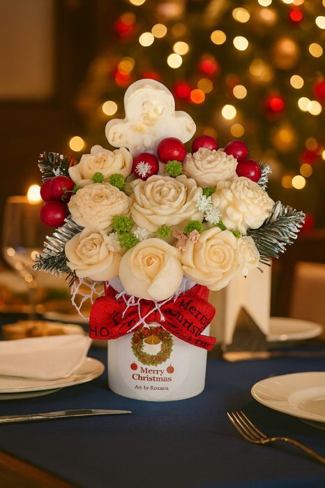 Buchet din ceara de soia