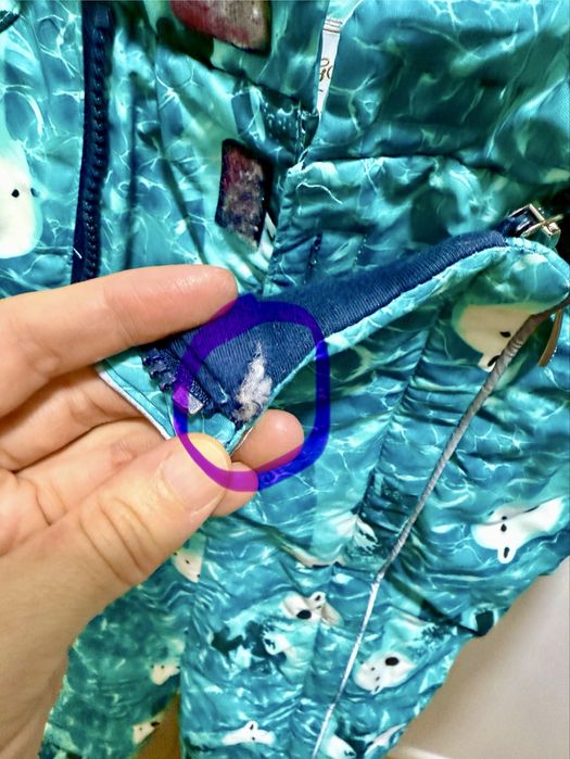 Теплый Зимний комбинезон