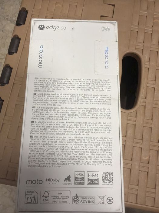 Telefon mobil Motorola Edge 60 256gb nou sigilat
