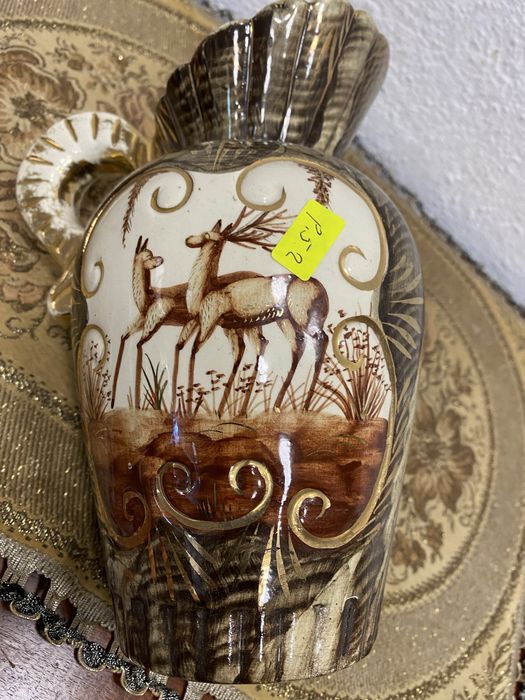 Стара белгийска кана от порцелан