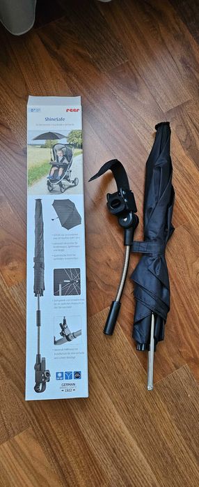 Reer Универсален чадър за количка ShineSafe черен