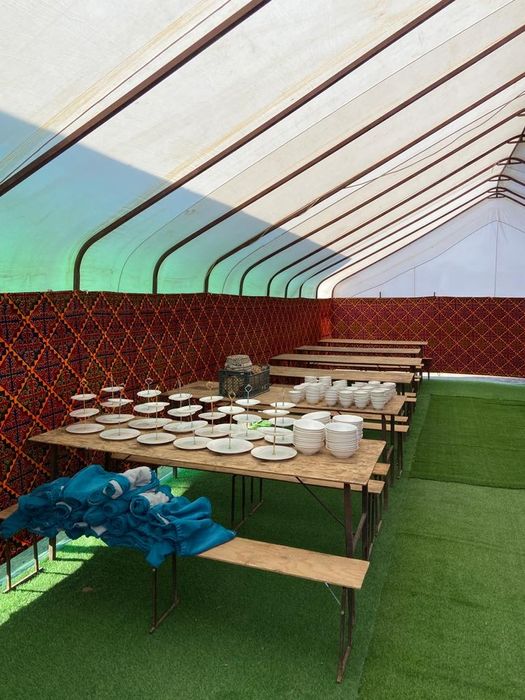 Аренда палаток и пасуда