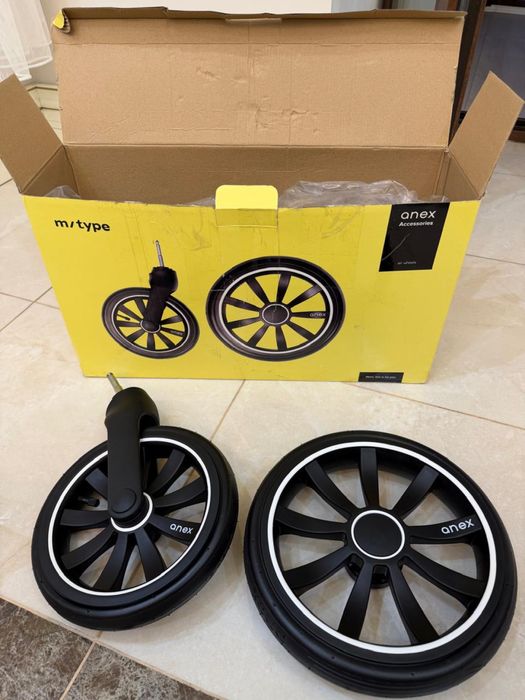 Коляска anex m type, столик ilovi