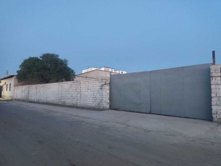 Ишлаб чикариш учун 8 сотих курилишга рухсати бн, фасад 40 метр