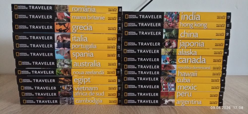 Colecția cărți Traveler