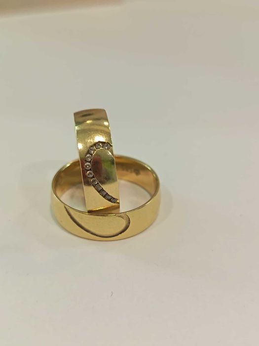 (AG41) Set verighete aur, 14K b875.51 Certificat de garantie