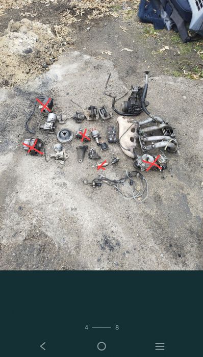 На разборе Мерседес w124