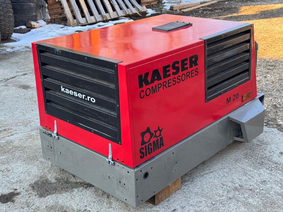 Motocompresor Kaeser M20 / an 2018 / 2m3/h . Motor kubota