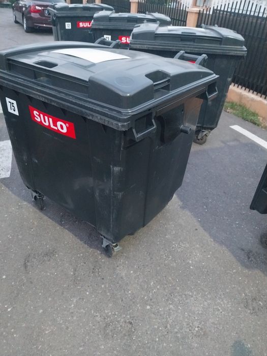 Vas ÷ Cub 750 lei, Tomberon gunoi ÷ Pubele 1100 litri /Fructe, Gu