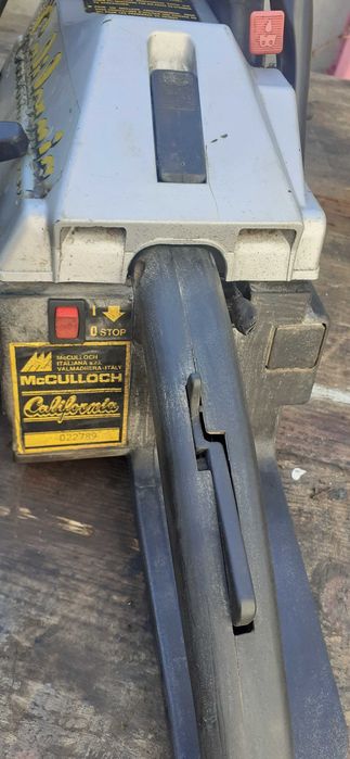 Drujba Mcculloch-California, italiana in perf. stare functionare